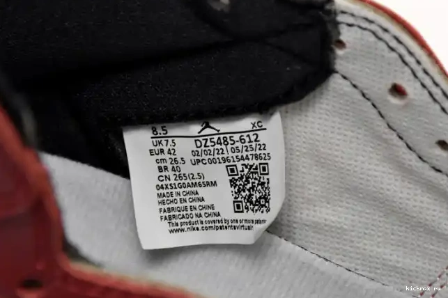 Rep MAX and Retro DZ5485-612 Found Jordan Lost Chicago High 1 OG 0408